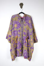 Charger l'image dans la galerie, Sukha Hooded Kantha Tunic (16865)