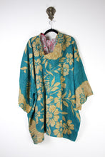 Cargar imagen en el visor de la galería, Sukha Hooded Kantha Tunic (16873)