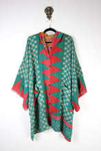 Carica l'immagine nel visualizzatore di Gallery, Sukha Hooded Kantha Tunic (16877)