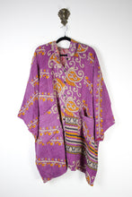 Charger l'image dans la galerie, Sukha Hooded Kantha Tunic (16878)