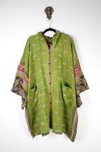 Carica l'immagine nel visualizzatore di Gallery, Sukha Hooded Kantha Tunic (16886)