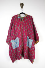 Charger l'image dans la galerie, Sukha Hooded Kantha Tunic (16893)