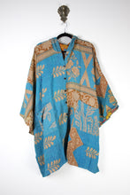 Charger l'image dans la galerie, Sukha Hooded Kantha Tunic (16895)
