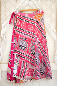Sundar Kantha Skirt M-L (2173)