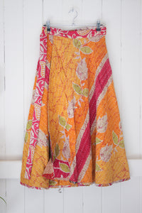 Sundar Kantha Skirt XS-S (1345)