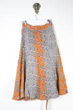 Charger l&#39;image dans la galerie, Sundar Kantha Skirt S (13583)