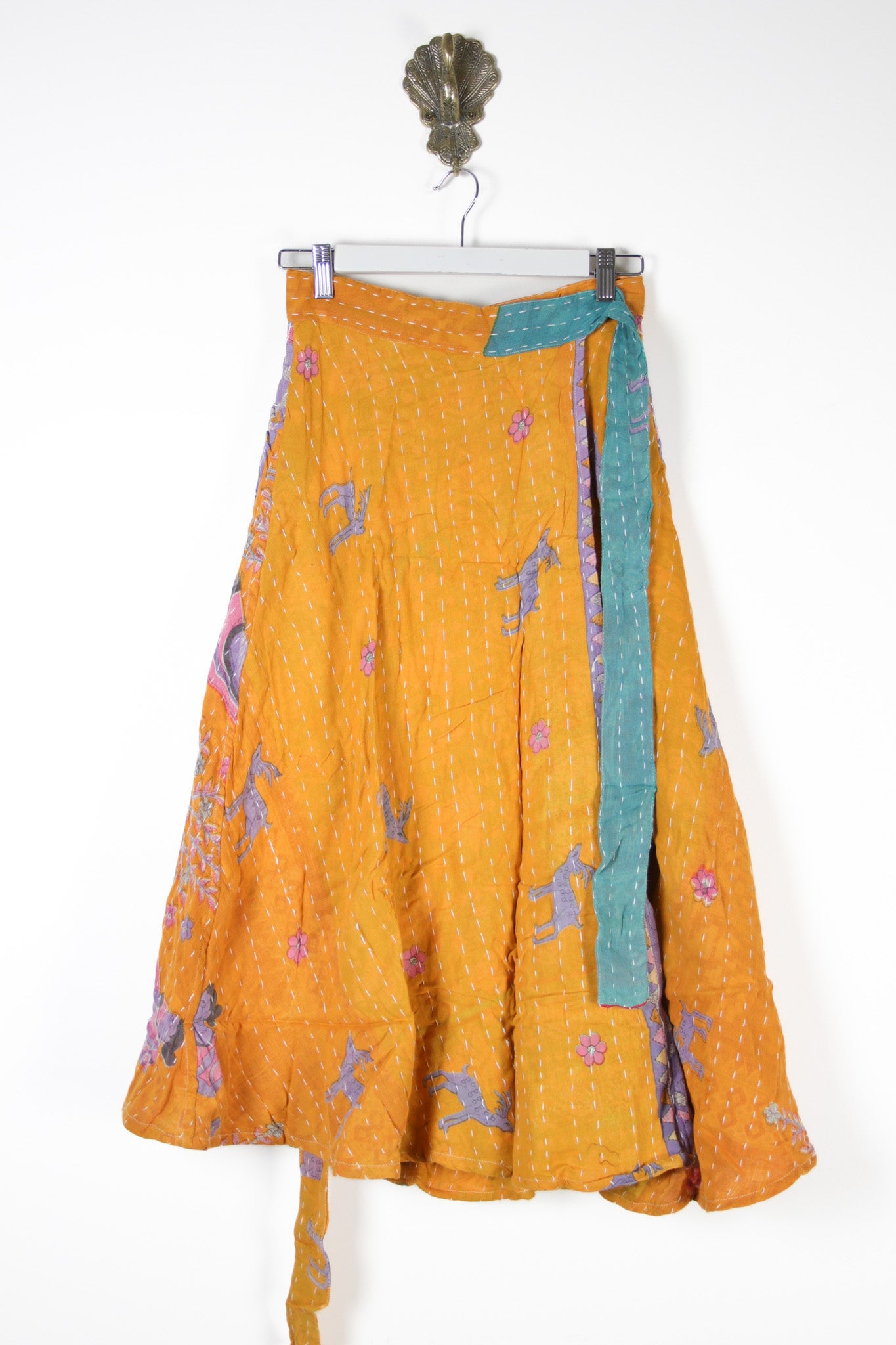 Sundar Kantha Skirt S (13588)