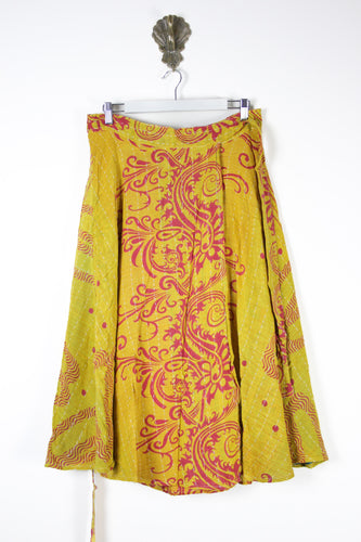 Sundar Kantha Skirt XL (13616)