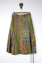 Load image into Gallery viewer, Unicorn Sundar Kantha Skirt L (16580)