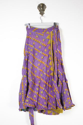 Sundar Kantha Skirt XS (13576)