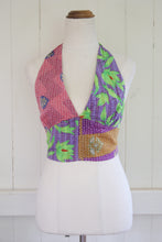 Load image into Gallery viewer, Sunseeker Kantha Halter Top (1355)