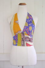Load image into Gallery viewer, Sunseeker Kantha Halter Top (1363)