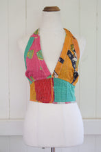 Load image into Gallery viewer, Sunseeker Kantha Halter Top (1367)