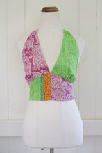 Load image into Gallery viewer, Sunseeker Kantha Halter Top (1373)