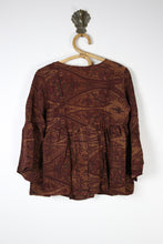 Charger l&#39;image dans la galerie, Wildflower Silk Blouse S (15289)