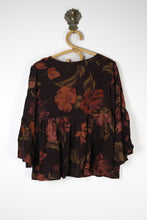 Carica l&#39;immagine nel visualizzatore di Gallery, Wildflower Silk Blouse S (15292)