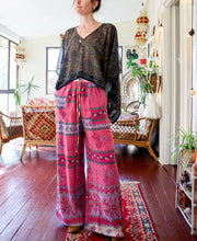 Load image into Gallery viewer, Kantha Lounge Pants S (3521)