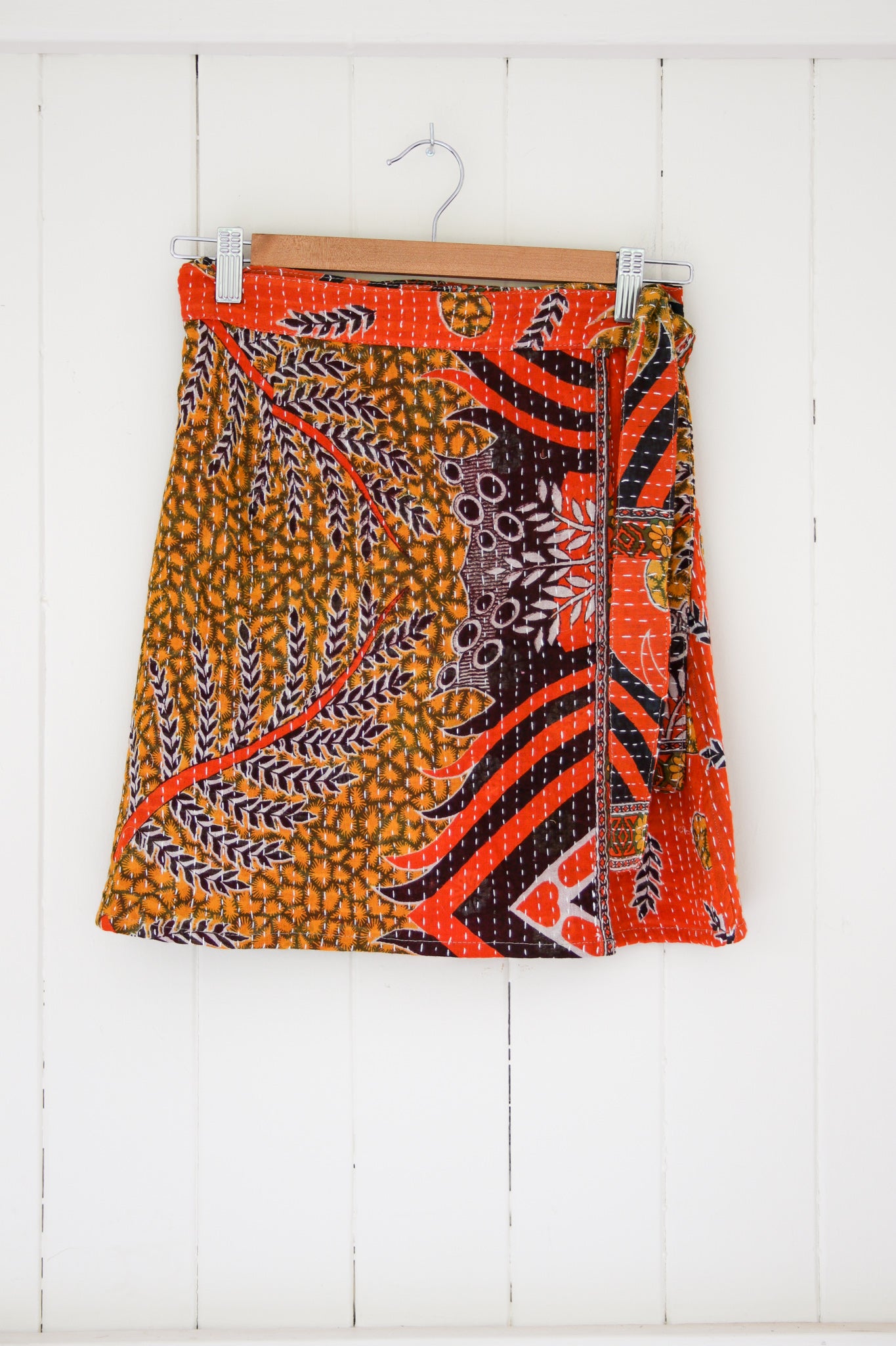 Kantha Wrap Skirt S/M (401)