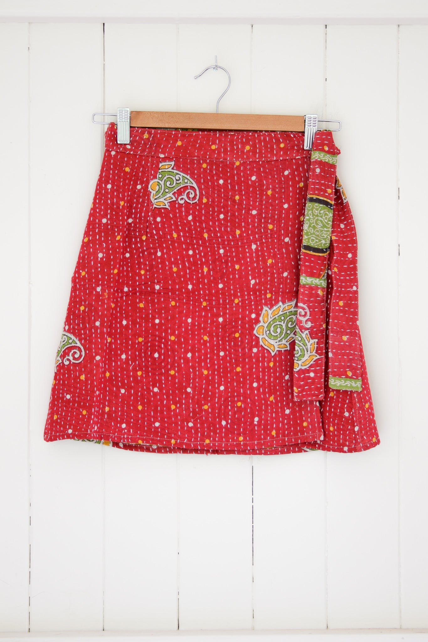 Kantha Wrap Skirt S/M (422)