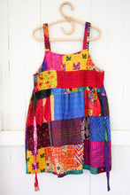 Load image into Gallery viewer, Patchwork Kantha Dress L (1133)