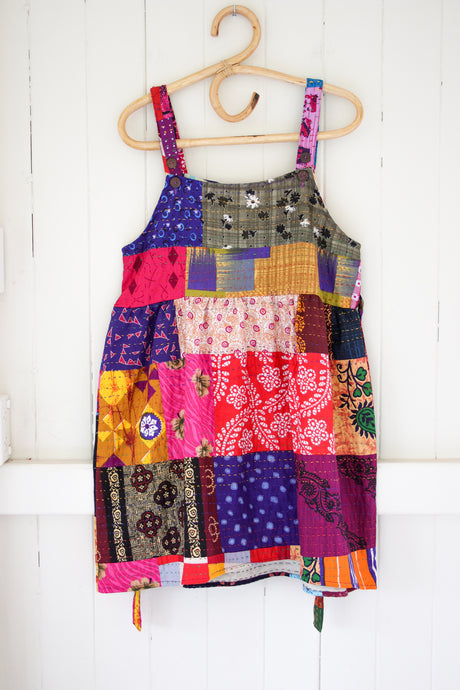 Patchwork Kantha Dress S (1149)