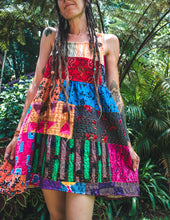 Load image into Gallery viewer, Patchwork Kantha Dress L (1138)