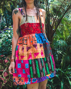 Patchwork Kantha Dress S (1146)
