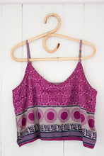 Load image into Gallery viewer, Reversible Recycled Silk Cami L (1054)