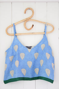 Reversible Recycled Silk Cami L (1062)