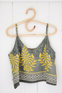Reversible Recycled Silk Cami L (1068)