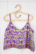 Load image into Gallery viewer, Reversible Recycled Silk Cami L (1073)