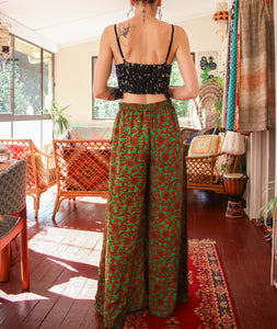 Silk Palazzo Pants S/M (116)