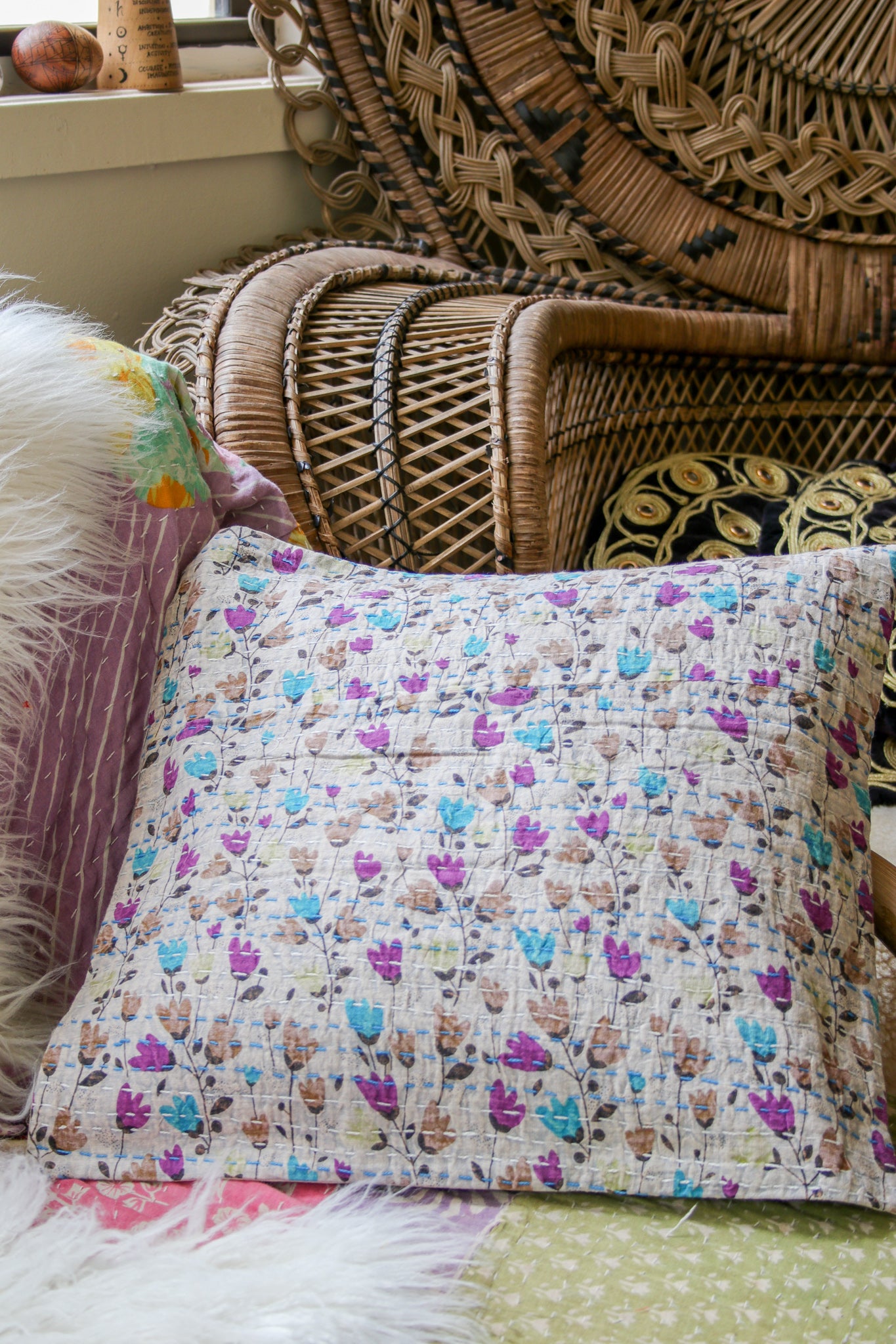 Kantha Cushion Cover (87)