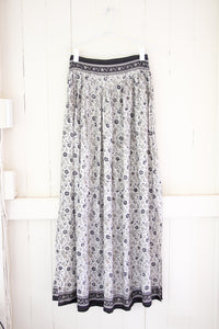 Eden Recycled Silk Skirt - Maxi - S/M (1045)